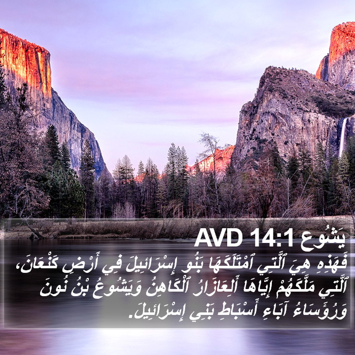 يَشُوع 14:1 AVD Bible Study