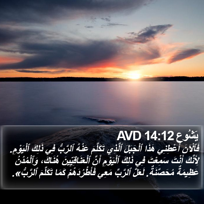 يَشُوع 14:12 AVD Bible Study