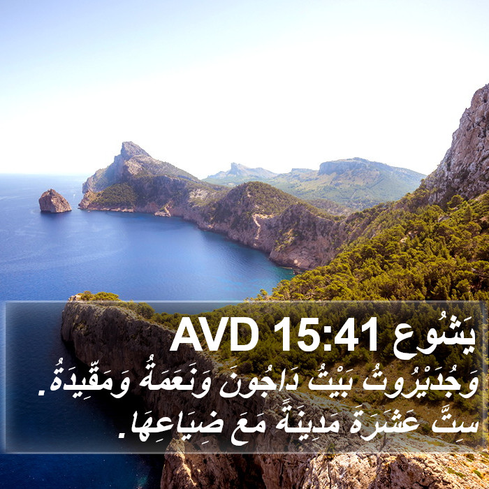 يَشُوع 15:41 AVD Bible Study