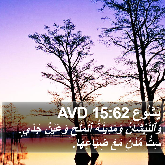 يَشُوع 15:62 AVD Bible Study