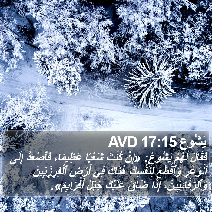 يَشُوع 17:15 AVD Bible Study