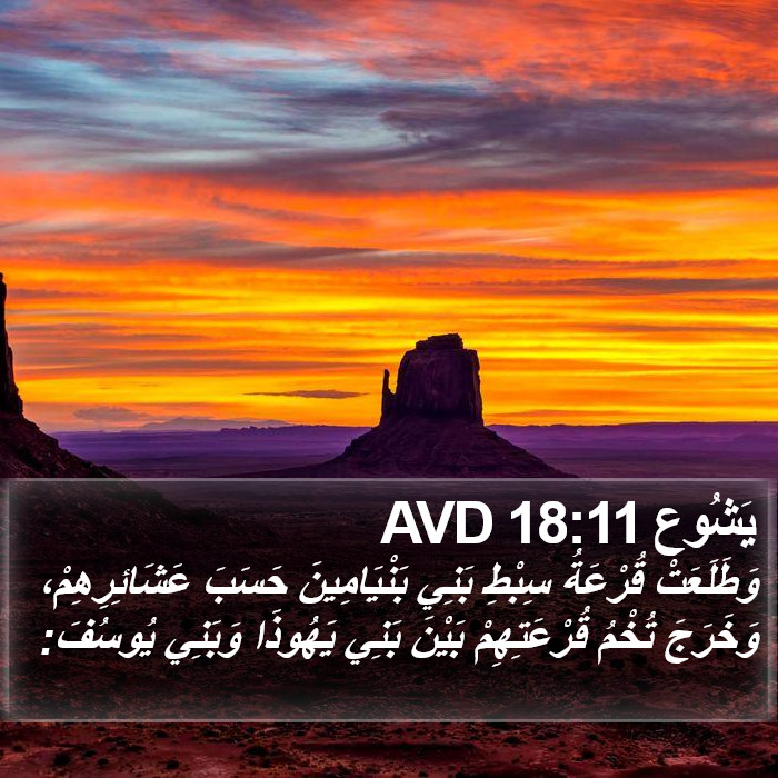 يَشُوع 18:11 AVD Bible Study