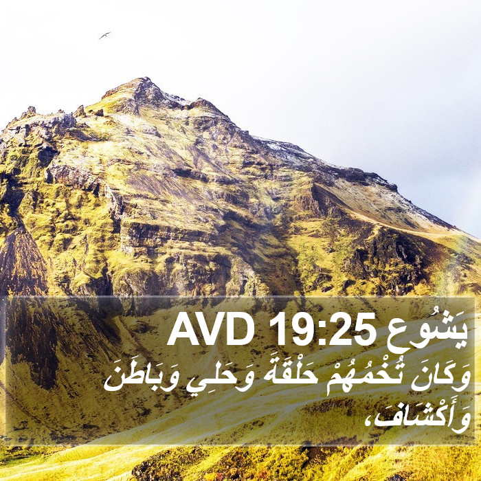 يَشُوع 19:25 AVD Bible Study