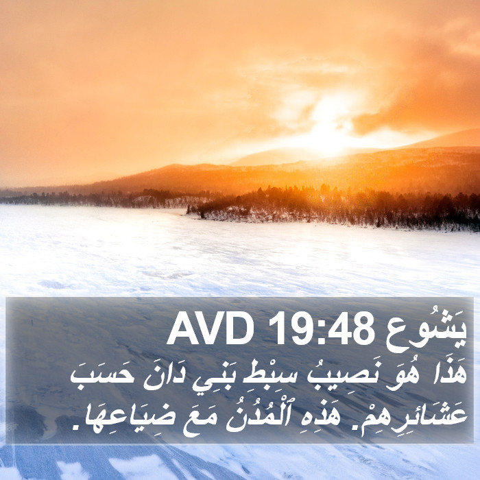 يَشُوع 19:48 AVD Bible Study