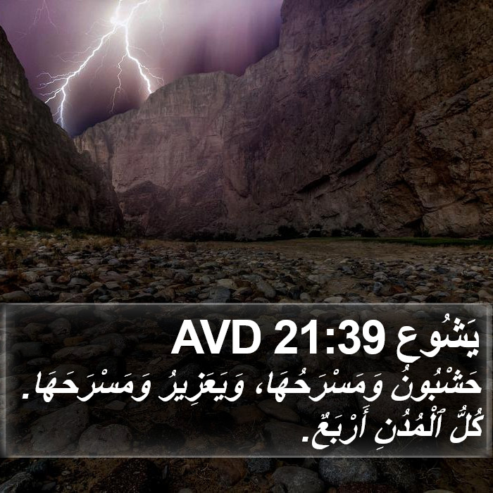 يَشُوع 21:39 AVD Bible Study