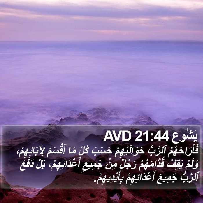 يَشُوع 21:44 AVD Bible Study