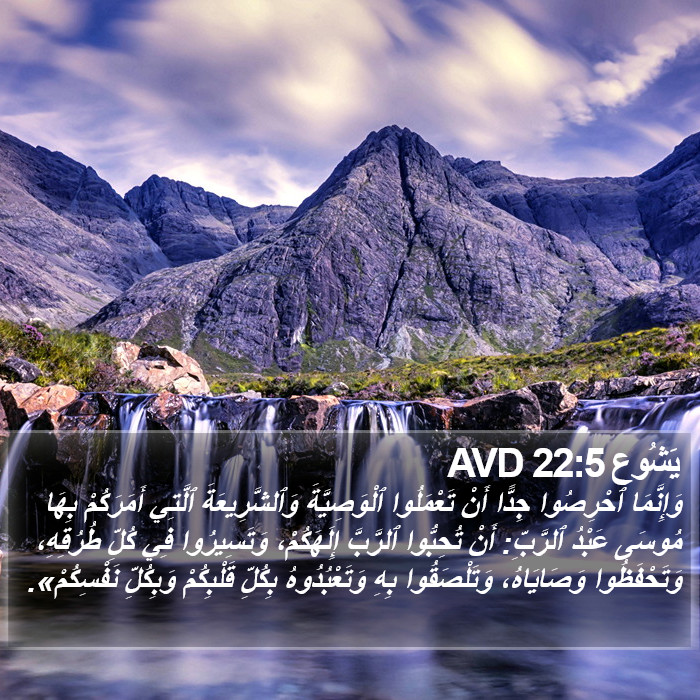 يَشُوع 22:5 AVD Bible Study