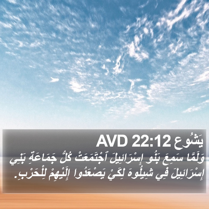 يَشُوع 22:12 AVD Bible Study