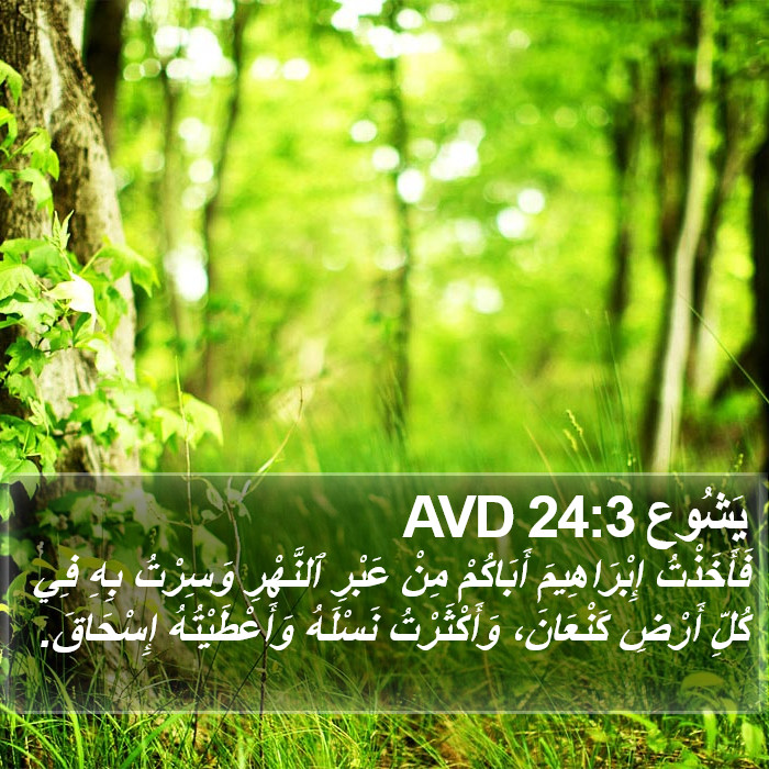 يَشُوع 24:3 AVD Bible Study