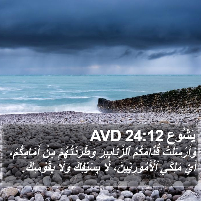 يَشُوع 24:12 AVD Bible Study