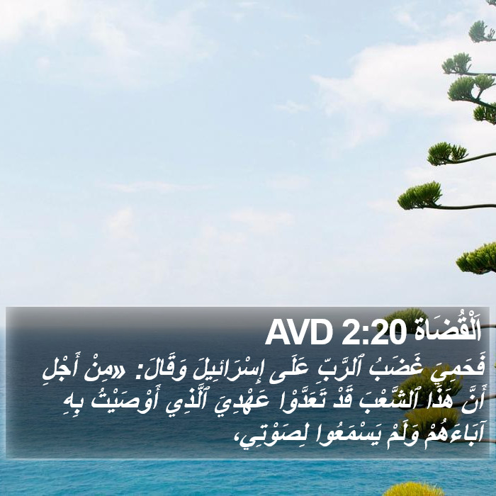 اَلْقُضَاة 2:20 AVD Bible Study