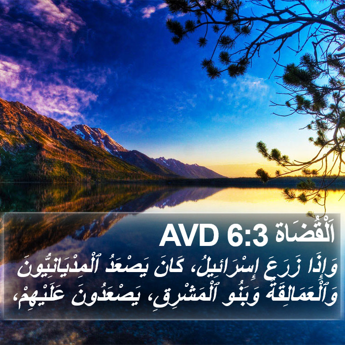 اَلْقُضَاة 6:3 AVD Bible Study