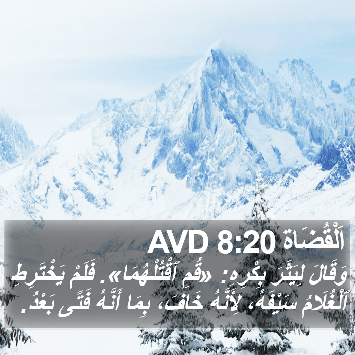 اَلْقُضَاة 8:20 AVD Bible Study