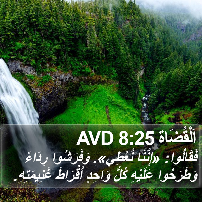 اَلْقُضَاة 8:25 AVD Bible Study