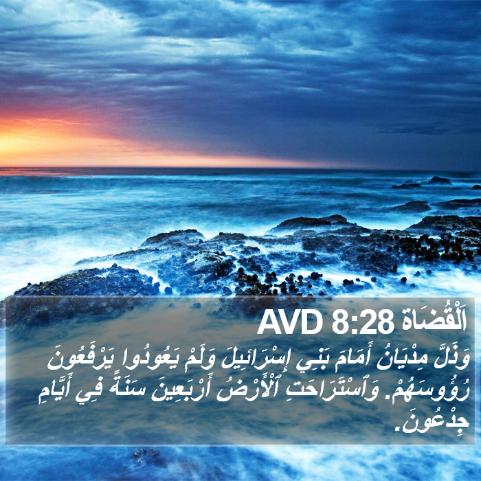 اَلْقُضَاة 8:28 AVD Bible Study