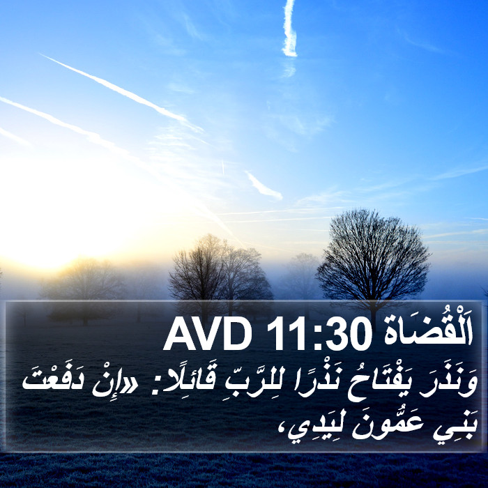 اَلْقُضَاة 11:30 AVD Bible Study