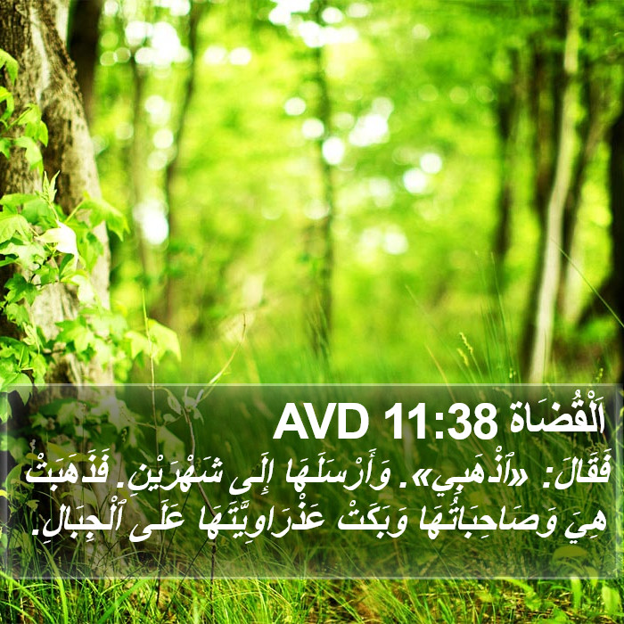 اَلْقُضَاة 11:38 AVD Bible Study