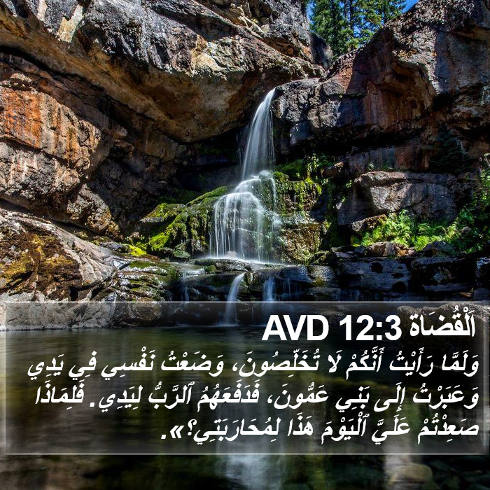 اَلْقُضَاة 12:3 AVD Bible Study