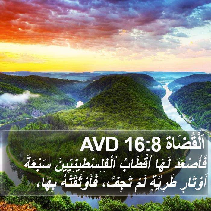 اَلْقُضَاة 16:8 AVD Bible Study