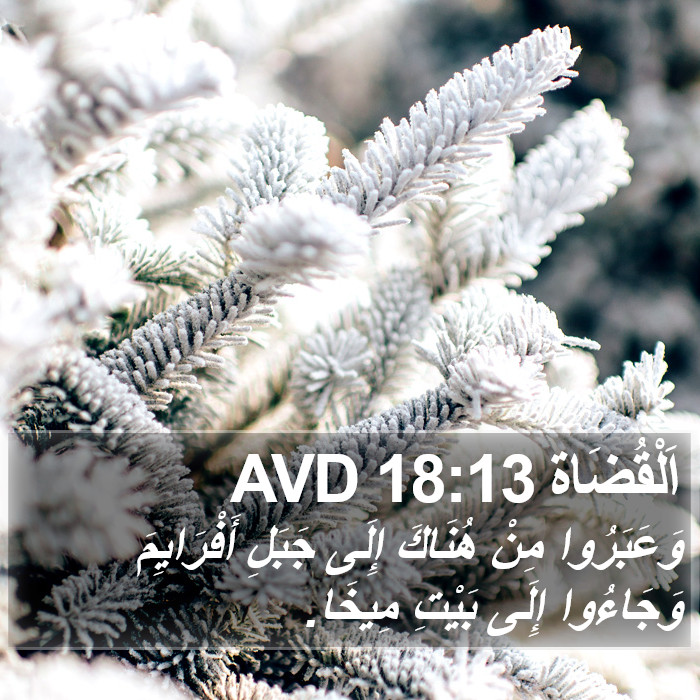 اَلْقُضَاة 18:13 AVD Bible Study