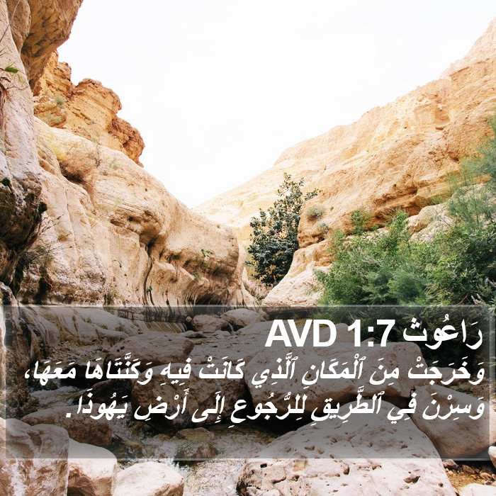 رَاعُوث 1:7 AVD Bible Study