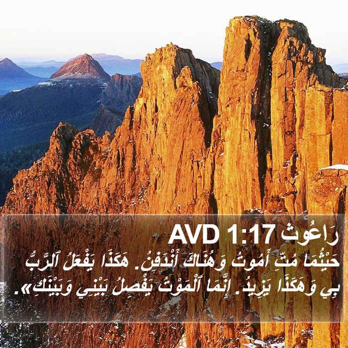 رَاعُوث 1:17 AVD Bible Study