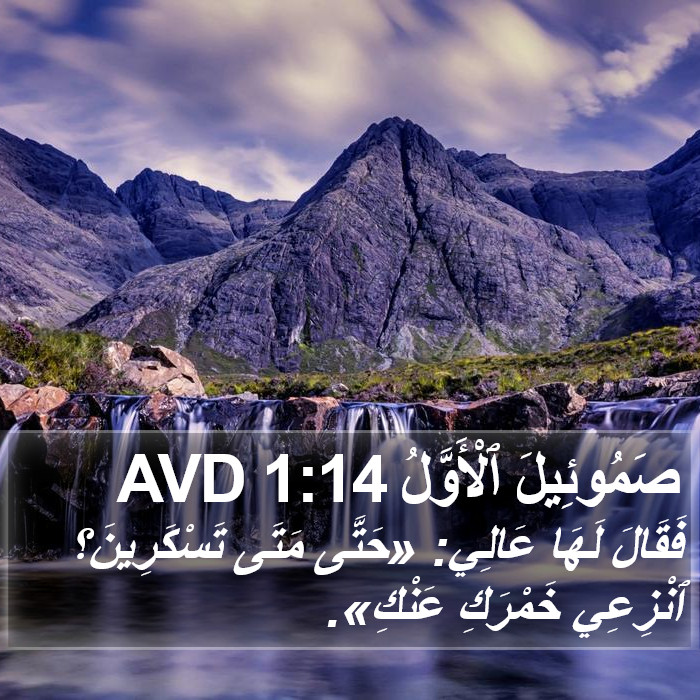 صَمُوئِيلَ ٱلْأَوَّلُ 1:14 AVD Bible Study