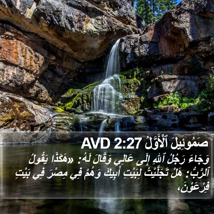 صَمُوئِيلَ ٱلْأَوَّلُ 2:27 AVD Bible Study