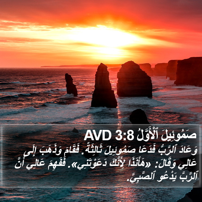 صَمُوئِيلَ ٱلْأَوَّلُ 3:8 AVD Bible Study