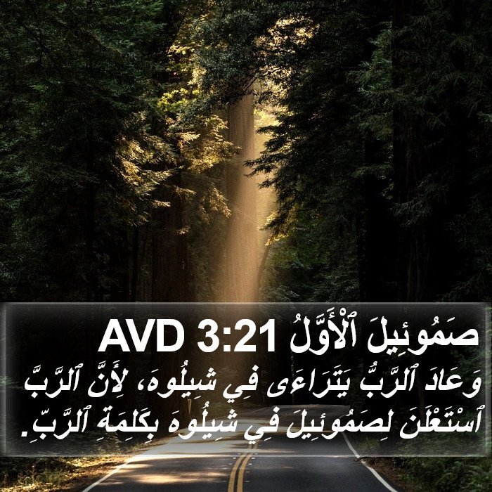 صَمُوئِيلَ ٱلْأَوَّلُ 3:21 AVD Bible Study