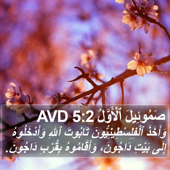 صَمُوئِيلَ ٱلْأَوَّلُ 5:2 AVD Bible Study