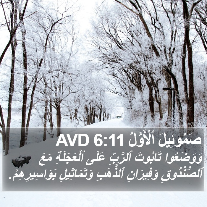 صَمُوئِيلَ ٱلْأَوَّلُ 6:11 AVD Bible Study