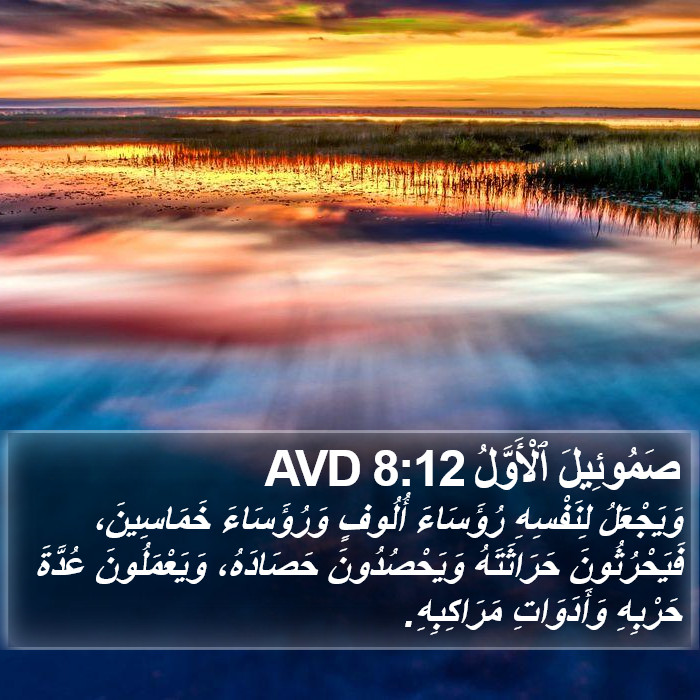 صَمُوئِيلَ ٱلْأَوَّلُ 8:12 AVD Bible Study