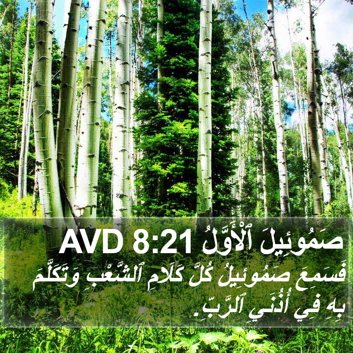 صَمُوئِيلَ ٱلْأَوَّلُ 8:21 AVD Bible Study