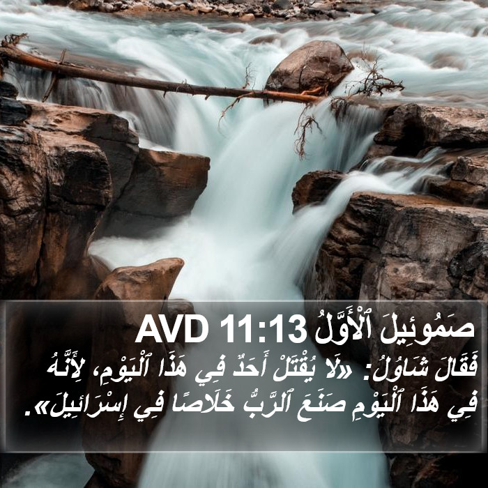 صَمُوئِيلَ ٱلْأَوَّلُ 11:13 AVD Bible Study