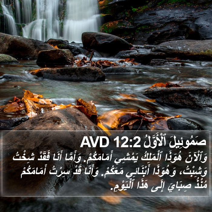 صَمُوئِيلَ ٱلْأَوَّلُ 12:2 AVD Bible Study