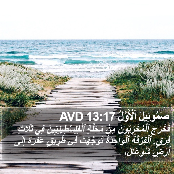 صَمُوئِيلَ ٱلْأَوَّلُ 13:17 AVD Bible Study