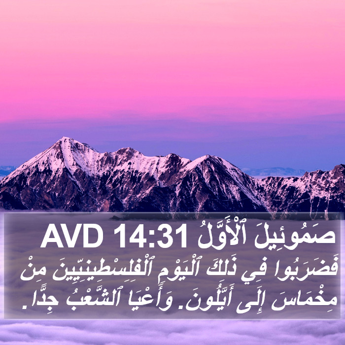 صَمُوئِيلَ ٱلْأَوَّلُ 14:31 AVD Bible Study
