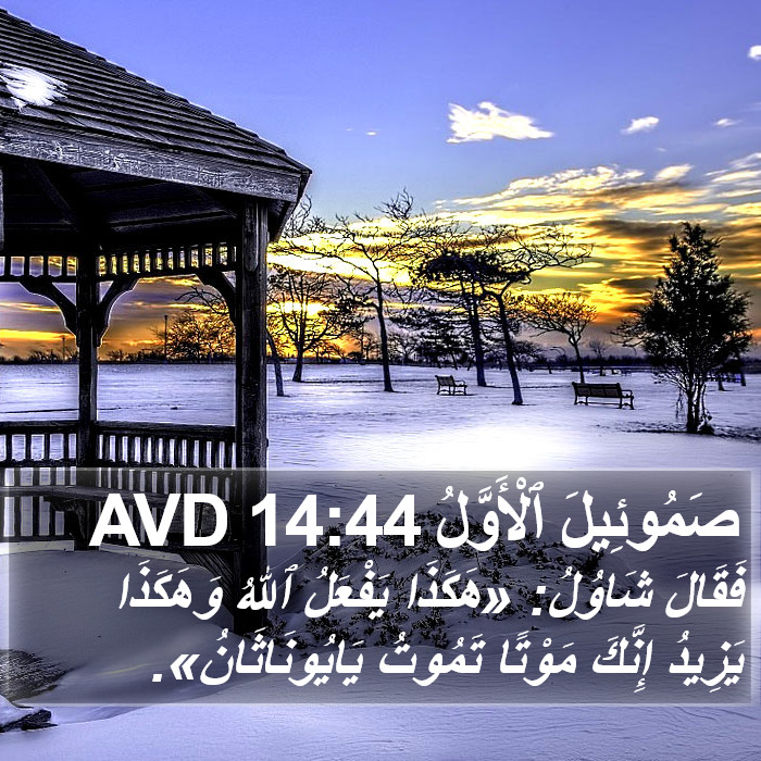 صَمُوئِيلَ ٱلْأَوَّلُ 14:44 AVD Bible Study