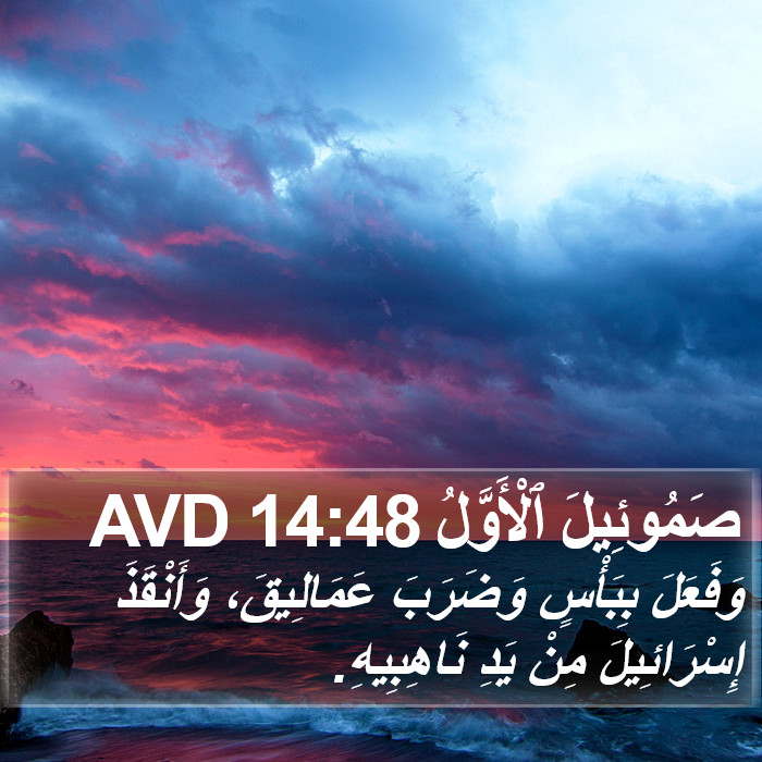 صَمُوئِيلَ ٱلْأَوَّلُ 14:48 AVD Bible Study
