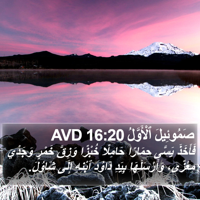 صَمُوئِيلَ ٱلْأَوَّلُ 16:20 AVD Bible Study