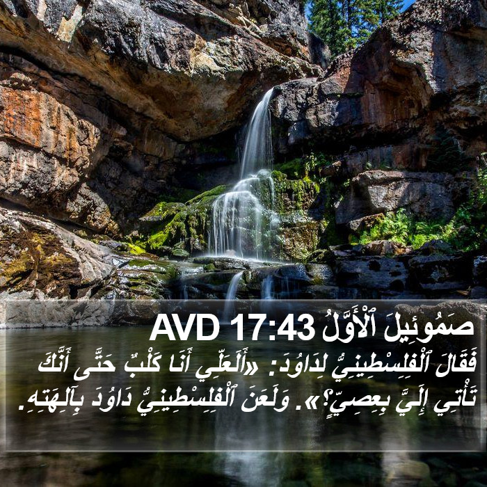 صَمُوئِيلَ ٱلْأَوَّلُ 17:43 AVD Bible Study