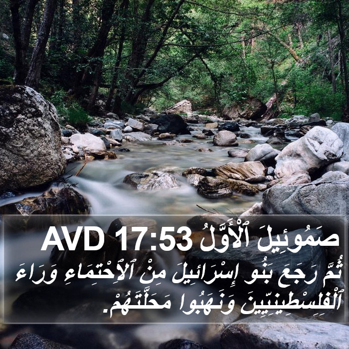 صَمُوئِيلَ ٱلْأَوَّلُ 17:53 AVD Bible Study