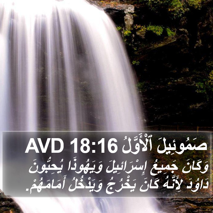 صَمُوئِيلَ ٱلْأَوَّلُ 18:16 AVD Bible Study