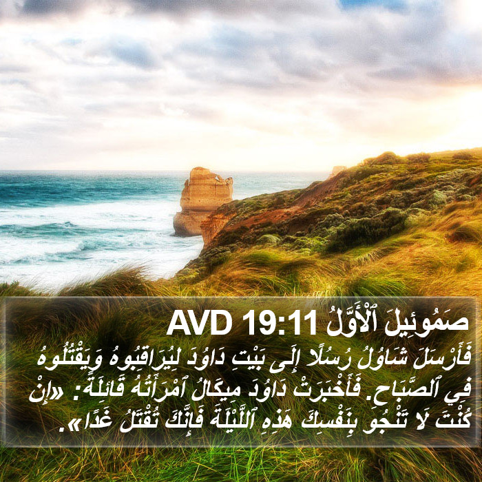 صَمُوئِيلَ ٱلْأَوَّلُ 19:11 AVD Bible Study