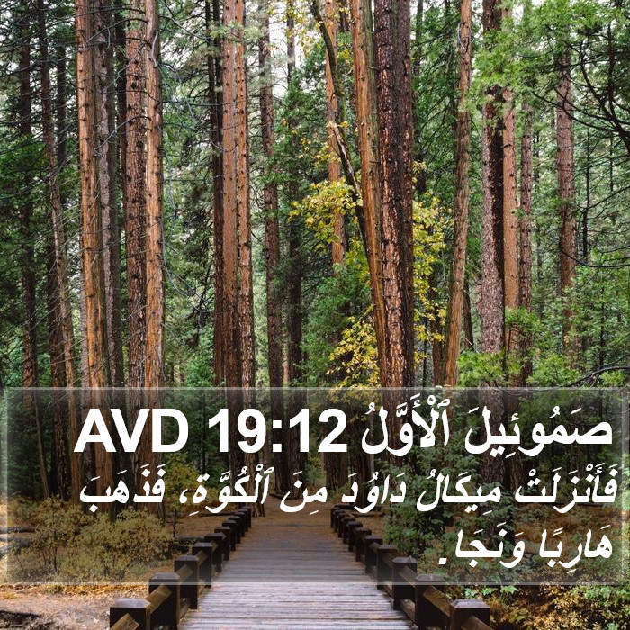 صَمُوئِيلَ ٱلْأَوَّلُ 19:12 AVD Bible Study