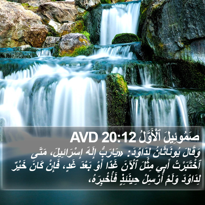 صَمُوئِيلَ ٱلْأَوَّلُ 20:12 AVD Bible Study