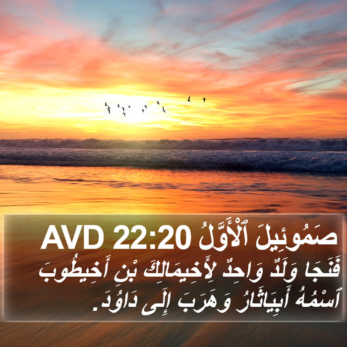 صَمُوئِيلَ ٱلْأَوَّلُ 22:20 AVD Bible Study