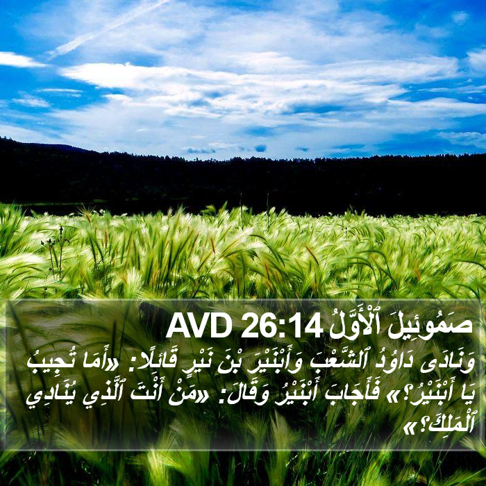 صَمُوئِيلَ ٱلْأَوَّلُ 26:14 AVD Bible Study