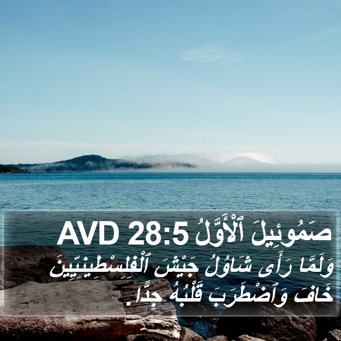 صَمُوئِيلَ ٱلْأَوَّلُ 28:5 AVD Bible Study